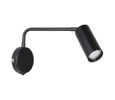 Fali lámpa TINA 1xGU10/15W/230V fekete