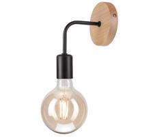 Fali lámpa VITO OAK 1xE27/60W/230V