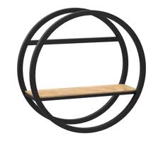 Fali polc SHELF átm. 39,5 cm tölgy