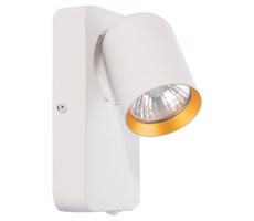 Fali spotlámpa ANDY 1xGU10/8W/230V fehér/arany