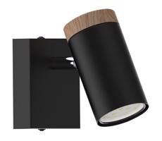 Fali spotlámpa LAGOS 1xGU10/15W/230V fekete/barna