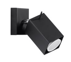 Fali spotlámpa MERIDA 1xGU10/40W/230V fekete