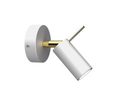 Fali spotlámpa PRESTON 1xGU10/40W/230V fehér/arany