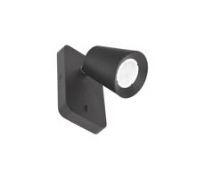 Fali spotlámpa TRELO 1xGU10/30W/230V fekete