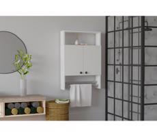 Fali szekrény BANYO 87x60 cm fehér