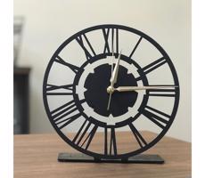 Falióra 20 cm 1xAA fekete