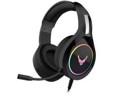 Fejhallgató mikrofonnal VARR GAMING RGB USB fekete
