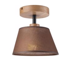 Felületre szerelhető csillár ANTONIO 1xE14/40W/230V barna