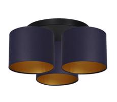 Felületre szerelhető csillár ARDEN 3xE27/60W/230V lila/arany