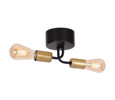 Felületre szerelhető csillár BRENDA 2xE27/60W/230V fekete/arany