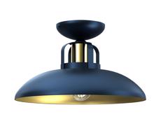 Felületre szerelhető csillár FELIX 1xE27/60W/230V kék