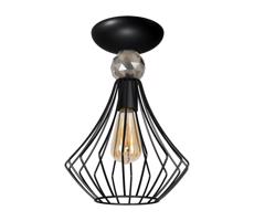 Felületre szerelhető csillár JEWEL 1xE27/60W/230V fekete