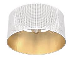 Felületre szerelhető csillár LOFT SHADE 3xE27/60W/230V fehér/arany