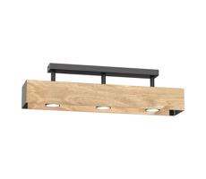 Felületre szerelhető csillár MAISON 3xGU10/8W/230V barna/tölgy