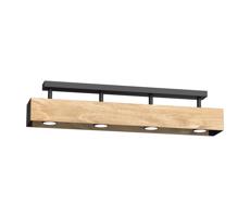 Felületre szerelhető csillár MAISON 4xGU10/8W/230V barna/tölgy