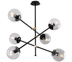 Felületre szerelhető csillár MARTI 6xE27/100W/230V