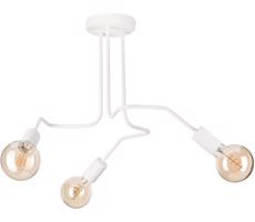 Felületre szerelhető csillár  MATYLDA 3xE27/60W/230V fehér