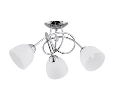 Felületre szerelhető csillár  MODENA 3xE27/60W/230V króm/fehér