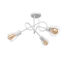 Felületre szerelhető csillár OXFORD 3xE27/15W/230V fehér