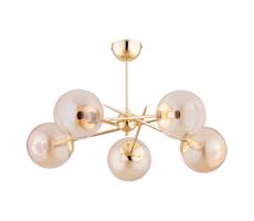 Felületre szerelhető csillár PRIMERY 5xE14/10W/230V arany