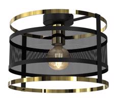 Felületre szerelhető csillár RIM 1xE27/60W/230V fekete/arany