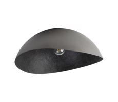 Felületre szerelhető csillár SOLARIS 1xE27/60W/230V ezüst/fekete