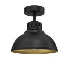 Felületre szerelhető csillár SVEN 1xE27/15W/230V fekete/arany