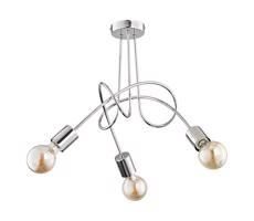Felületre szerelhető csillár  TANGO 3xE27/15W/230V króm