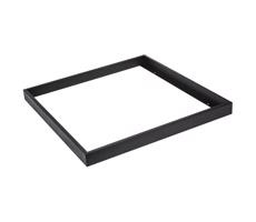 Fém keret LED panelek beépítéséhez 600x600 mm fekete