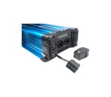 Feszültség átalakító 4000W/12/230V + távirányító