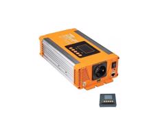 Feszültség átalakító 700W/12V/230V + vezetékes távirányító