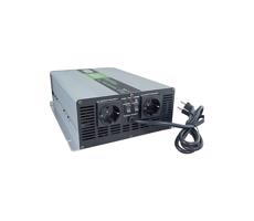 Feszültség átalakító töltővel 2000W/24V/230V + UPS