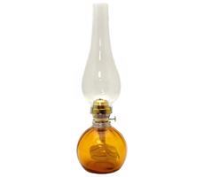 Floriánova huť Olajlámpa BASIC 38 cm amber