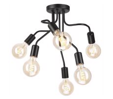 Függesztékes csillár HILDA 6xE27/60W/230V