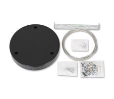 Függesztő rendszer lámpákhoz MAQ 32W/40W 1m fekete