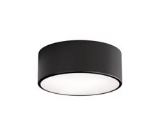 Fürdőszobai mennyezeti lámpa CLEO 1xE27/24W/230V átm. 20 cm fekete IP54