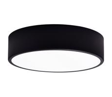 Fürdőszobai mennyezeti lámpa CLEO 2xE27/24W/230V á. 30 cm fekete IP54