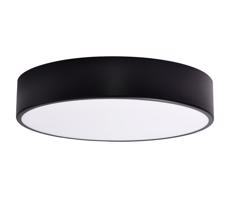 Fürdőszobai mennyezeti lámpa CLEO 3xE27/24W/230V á. 40 cm fekete IP54