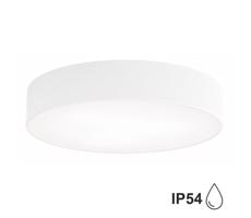 Fürdőszobai mennyezeti lámpa érzékelővel CLEO 3xE27/24W/230V á. 40 cm fehér IP54