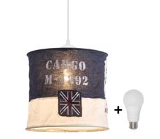 Globo LED Csillár zsinóron 1xE27/10W/230V