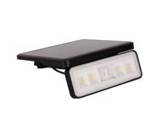 Greenlux LED Napelemes kültéri reflektor érzékelővel LED/8W/3,7V IP54 fekete