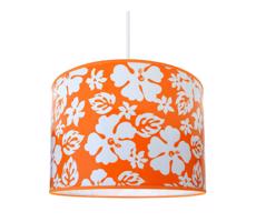 Gyerek csillár FLOWERS 1xE27/60W/230V narancssárga