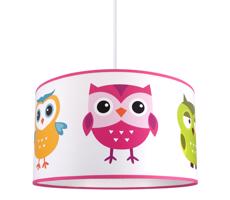 Gyerek csillár zsinóron OWL 1xE27/60W/230V