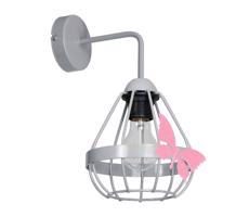 Gyerek fali lámpa  KAGO 1xE27/60W/230V szürke