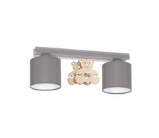 Gyerek mennyezeti lámpa BEAR 2xE27/60W/230V