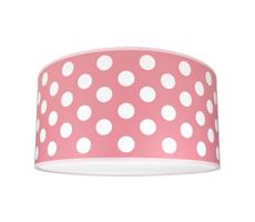 Gyerek mennyezeti lámpa DOTS PINK 2xE27/60W/230V rózsaszín