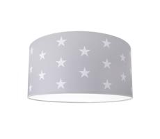 Gyerek mennyezeti lámpa STARS GREY 2xE27/60W/230V szürke