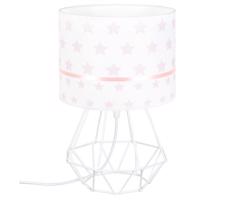 Gyereklámpa PIKKI 1xE27/60W/230V rózsaszín