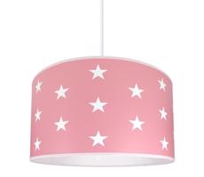 Gyereklámpa STARS PINK 1xE27/60W/230V
