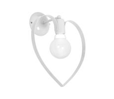 Gyermek fali lámpa LOVE 1xE27/60W/230V fehér